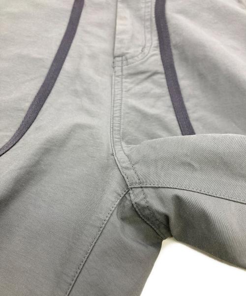 san san gear（サンサンギア）SAN SAN GEAR (サンサンギア) WEBBING PATCHED PANTS グレー サイズ:	SIZE 1の古着・服飾アイテム