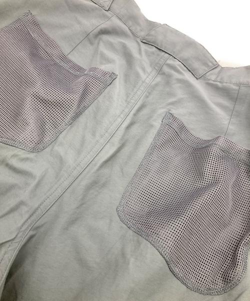 san san gear（サンサンギア）SAN SAN GEAR (サンサンギア) WEBBING PATCHED PANTS グレー サイズ:	SIZE 1の古着・服飾アイテム