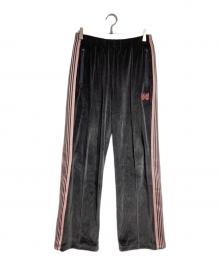 Needles×JOURNAL STANDARD（ニードルズ×ジャーナルスタンダード）の古着「C/PE Velour Track Pant/ベロアトラックパンツ」｜グレー
