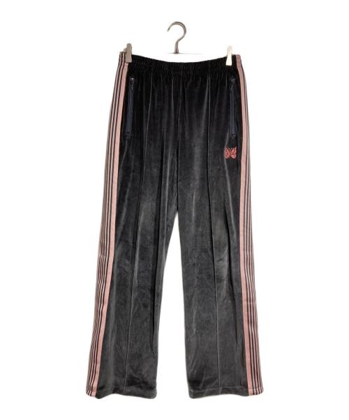 Needles（ニードルズ）Needles (ニードルズ) JOURNAL STANDARD (ジャーナルスタンダード) C/PE Velour Track Pant/ベロアトラックパンツ グレー サイズ:Sの古着・服飾アイテム