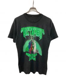 USED（ユーズド）の古着「GREENHOUSE EFFECT バンドTシャツ」｜ブラック