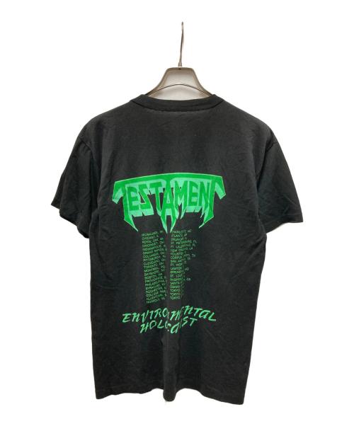 USED（ユーズド）USED (ユーズド) GREENHOUSE EFFECT バンドTシャツ ブラック サイズ:不明（実寸サイズ参照）の古着・服飾アイテム