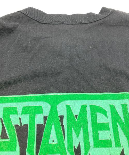 USED（ユーズド）USED (ユーズド) GREENHOUSE EFFECT バンドTシャツ ブラック サイズ:不明（実寸サイズ参照）の古着・服飾アイテム