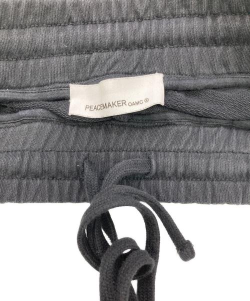PEACEMAKER OAMC（ピースメイカー オーエーエムシー）PEACEMAKER OAMC (ピースメイカー オーエーエムシー) LOOSE FIT SWEATPANTS ブラック サイズ:Lの古着・服飾アイテム