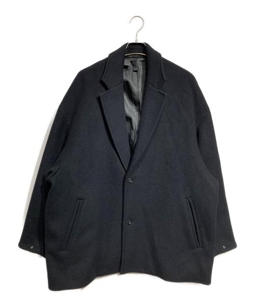 N.HOOLYWOOD（エヌ ハリウッド）N.HOOLYWOOD (エヌ ハリウッド) CHESTER FIELD COAT/チェスターフィールドコート ブラック サイズ:40の古着・服飾アイテム