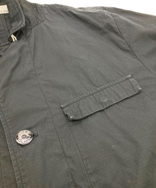 STONE ISLAND（ストーンアイランド）STONE ISLAND (ストーンアイランド) リップストップ 3Bミリタリージャケット ブラック サイズ:XLの古着・服飾アイテム