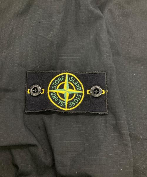 STONE ISLAND（ストーンアイランド）STONE ISLAND (ストーンアイランド) リップストップ 3Bミリタリージャケット ブラック サイズ:XLの古着・服飾アイテム
