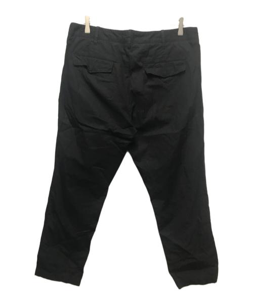 STONE ISLAND（ストーンアイランド）STONE ISLAND (ストーンアイランド) TYPE SL リップストップコットン ストレートパンツ ブラック サイズ:ＸＬの古着・服飾アイテム