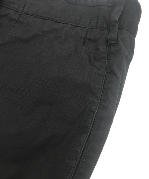 STONE ISLAND（ストーンアイランド）STONE ISLAND (ストーンアイランド) TYPE SL リップストップコットン ストレートパンツ ブラック サイズ:ＸＬの古着・服飾アイテム