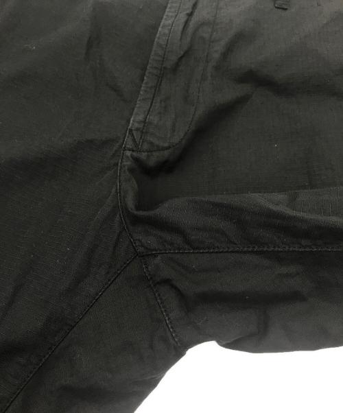 STONE ISLAND（ストーンアイランド）STONE ISLAND (ストーンアイランド) TYPE SL リップストップコットン ストレートパンツ ブラック サイズ:ＸＬの古着・服飾アイテム