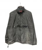 SUPREMEシュプリーム）の古着「Reflective Half Zip Pullover」｜ブラック