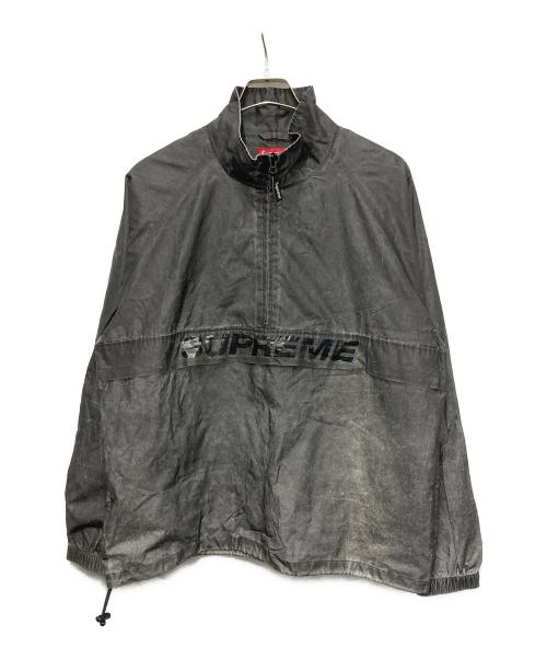 SUPREME（シュプリーム）SUPREME (シュプリーム) Reflective Half Zip Pullover ブラック サイズ:Mの古着・服飾アイテム