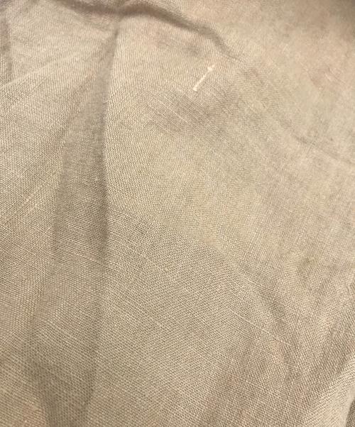 POLO RALPH LAUREN（ポロ・ラルフローレン）POLO RALPH LAUREN (ポロ・ラルフローレン) 90s リネンタックパンツ ブラウン サイズ:W32の古着・服飾アイテム