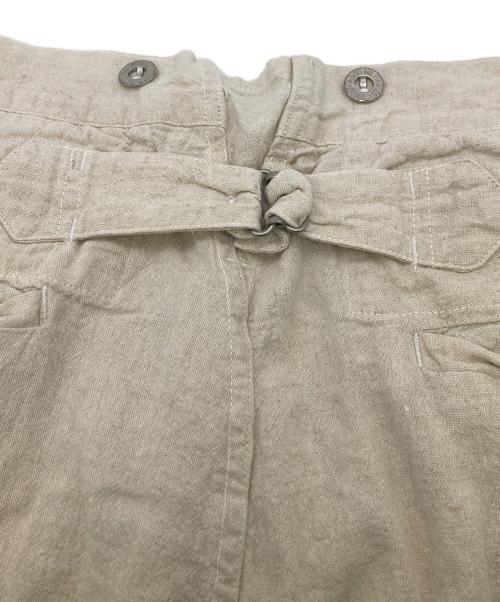 French Military（フレンチミリタリー）French Military (フレンチミリタリー) ボージョンリネンパンツ ベージュ サイズ:不明の古着・服飾アイテム