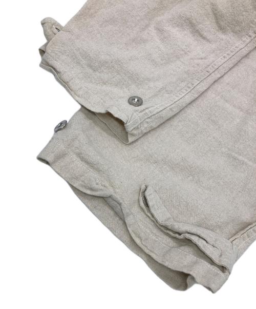 French Military（フレンチミリタリー）French Military (フレンチミリタリー) ボージョンリネンパンツ ベージュ サイズ:不明の古着・服飾アイテム