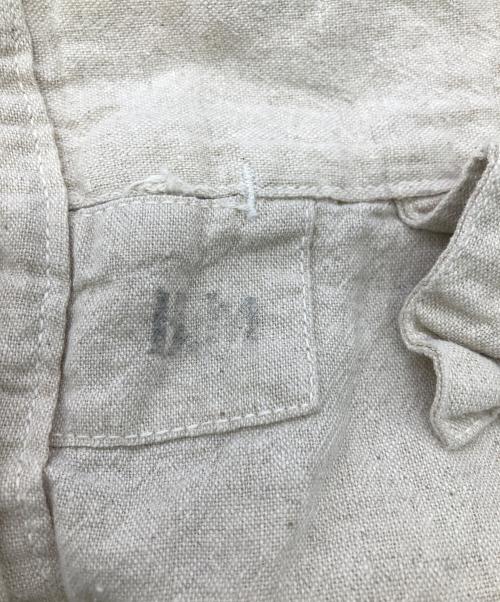 French Military（フレンチミリタリー）French Military (フレンチミリタリー) ボージョンリネンパンツ ベージュ サイズ:不明の古着・服飾アイテム