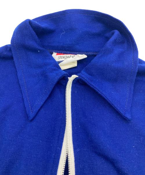 White stag（ホワイトスタッグ）White stag (ホワイトスタッグ) 60s トラックジャケット ブルー サイズ:-の古着・服飾アイテム