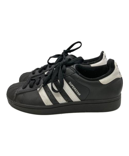 adidas（アディダス）adidas (アディダス) ローカットスニーカー ブラック サイズ:US8.5の古着・服飾アイテム