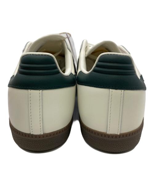 adidas（アディダス）adidas (アディダス) A BATHING APE (ア ベイシング エイプ) SAMBA BAPE ホワイト×グリーン サイズ:28cmの古着・服飾アイテム