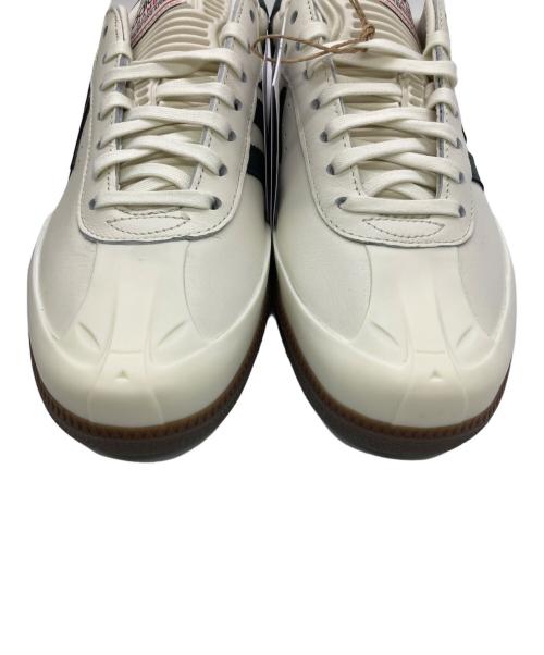 adidas（アディダス）adidas (アディダス) A BATHING APE (ア ベイシング エイプ) SAMBA BAPE ホワイト×グリーン サイズ:28cmの古着・服飾アイテム