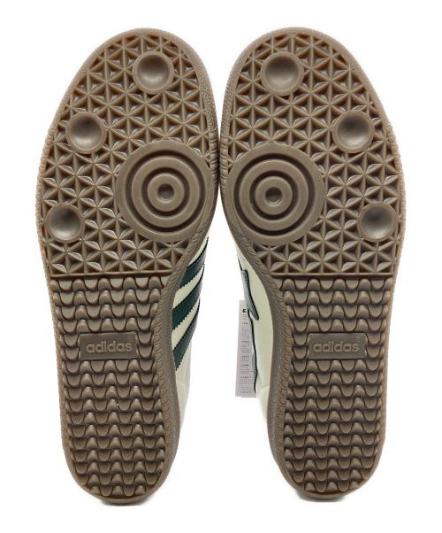 adidas（アディダス）adidas (アディダス) A BATHING APE (ア ベイシング エイプ) SAMBA BAPE ホワイト×グリーン サイズ:28cmの古着・服飾アイテム