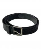 anderson'sアンダーソンズ）の古着「メッシュベルト」｜ブラック