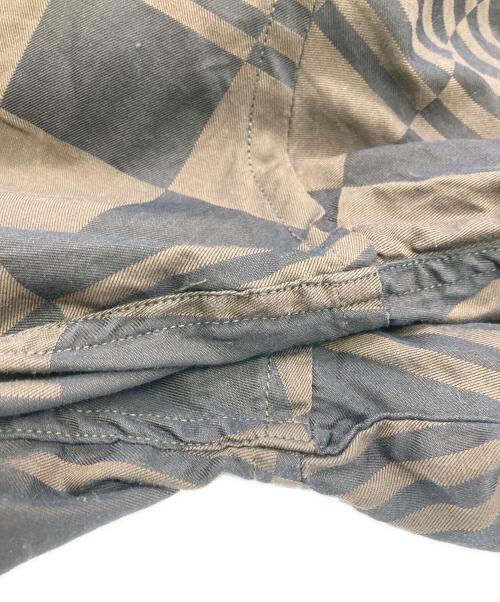 BURBERRY LONDON（バーバリーロンドン）BURBERRY LONDON (バーバリーロンドン) ランダムチェックシャツ ブラウン サイズ:15 1/2の古着・服飾アイテム