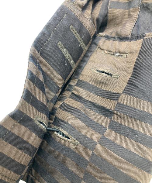 BURBERRY LONDON（バーバリーロンドン）BURBERRY LONDON (バーバリーロンドン) ランダムチェックシャツ ブラウン サイズ:15 1/2の古着・服飾アイテム