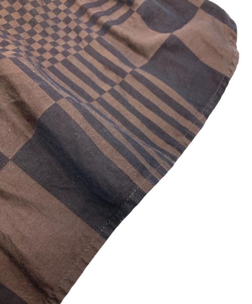BURBERRY LONDON（バーバリーロンドン）BURBERRY LONDON (バーバリーロンドン) ランダムチェックシャツ ブラウン サイズ:15 1/2の古着・服飾アイテム