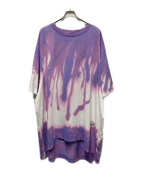 DIESEL（ディーゼル）DIESEL (ディーゼル) D-EXTRA-A1 タイダイワンピース ホワイト×パープル サイズ:XXSの古着・服飾アイテム