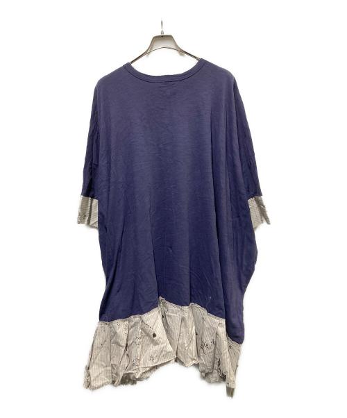 Vivienne Westwood ANGLOMANIA（ヴィヴィアンウエストウッドアングロマニア）Vivienne Westwood ANGLOMANIA (ヴィヴィアンウエストウッドアングロマニア) ドッキングワンピース ネイビー サイズ:SIZE 38の古着・服飾アイテム