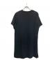 DIESEL (ディーゼル) D-BOWI-SMALLOGO ロゴカットソーワンピース ブラック サイズ:XS：5000円