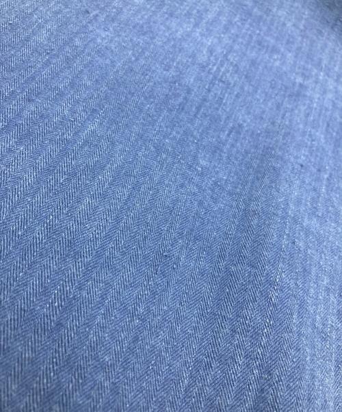 USED（ユーズド）USED (ユーズド) ヘリンボーンカバーオール ブルー サイズ:54の古着・服飾アイテム