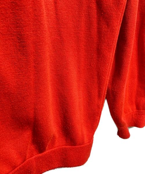 Car Service（カーサービス）Car Service (カーサービス) Racing Knit Jacket/レーシングニットジャケット レッド サイズ:2の古着・服飾アイテム