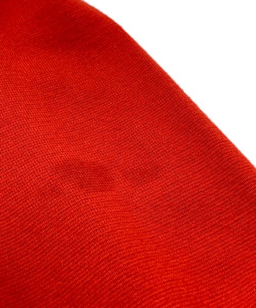 Car Service（カーサービス）Car Service (カーサービス) Racing Knit Jacket/レーシングニットジャケット レッド サイズ:2の古着・服飾アイテム