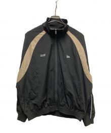 CALEE×New Era（キャリー×ニューエラ）の古着「CALEE LOGO OVERSIZED PIPING TRACK JACKET」｜ブラック