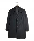 yohji yamamoto+noirヨウジヤマモトプリュスノアール）の古着「ウールキャンバス4Bジャケット/4-Button Jacket」｜ブラック