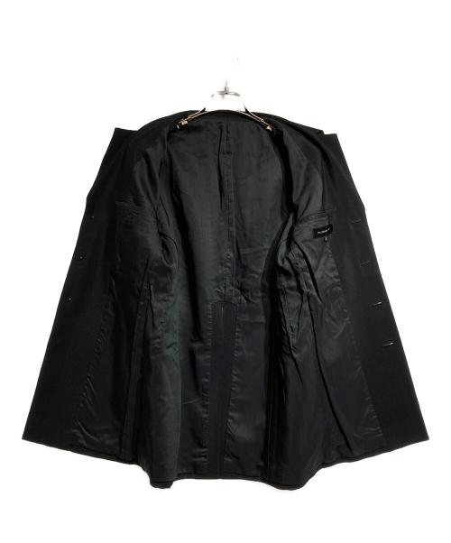 yohji yamamoto+noir（ヨウジヤマモトプリュスノアール）yohji yamamoto+noir (ヨウジヤマモトプリュスノアール) ウールキャンバス4Bジャケット/4-Button Jacket ブラック サイズ:3の古着・服飾アイテム
