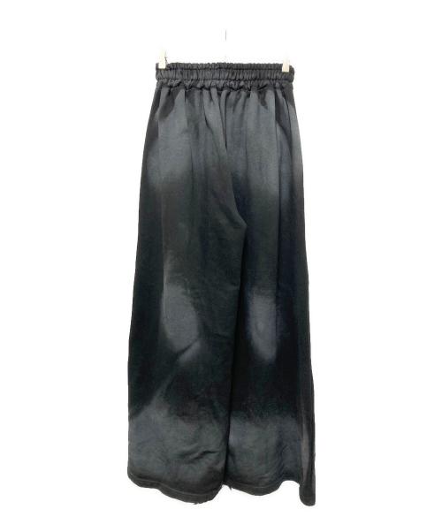 ARULE（アリュール）ARULE (アリュール) グラデーション スウェットワイドパンツ ブラック サイズ:FREEの古着・服飾アイテム