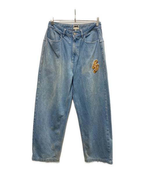 CLINTS（クリンツ）CLINTS (クリンツ) バギーデニムパンツ インディゴ サイズ:Sの古着・服飾アイテム
