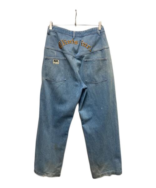 CLINTS（クリンツ）CLINTS (クリンツ) バギーデニムパンツ インディゴ サイズ:Sの古着・服飾アイテム