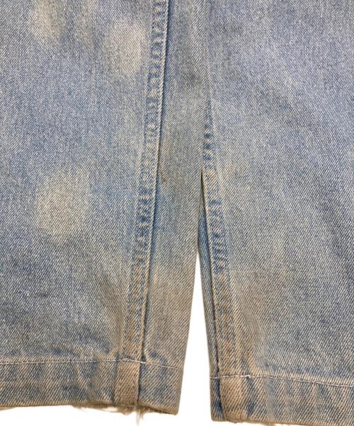 CLINTS（クリンツ）CLINTS (クリンツ) バギーデニムパンツ インディゴ サイズ:Sの古着・服飾アイテム