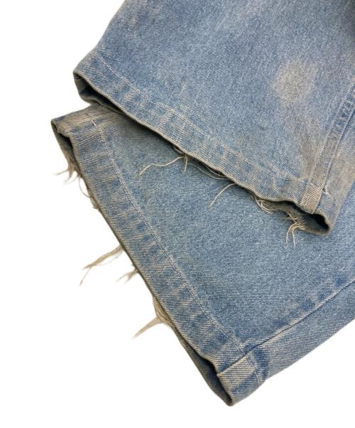 CLINTS（クリンツ）CLINTS (クリンツ) バギーデニムパンツ インディゴ サイズ:Sの古着・服飾アイテム