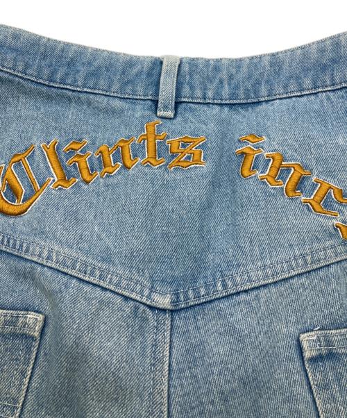 CLINTS（クリンツ）CLINTS (クリンツ) バギーデニムパンツ インディゴ サイズ:Sの古着・服飾アイテム