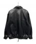 SINSS (シンス) フェイクレザージップアップブルゾン ブラック サイズ:L：6000円