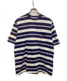stussy（ステューシー）の古着「ボーダーTシャツ」｜ネイビー