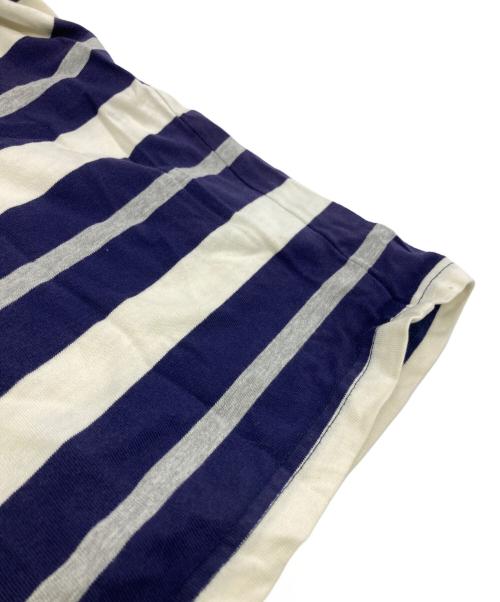 stussy（ステューシー）stussy (ステューシー) ボーダーTシャツ ネイビー サイズ:Lの古着・服飾アイテム