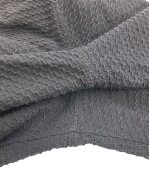 ARMANI COLLEZIONI（アルマーニ コレツィオーニ）ARMANI COLLEZIONI (アルマーニ コレツィオーニ) スキッパーシャツ ブラック サイズ:ＸＬの古着・服飾アイテム