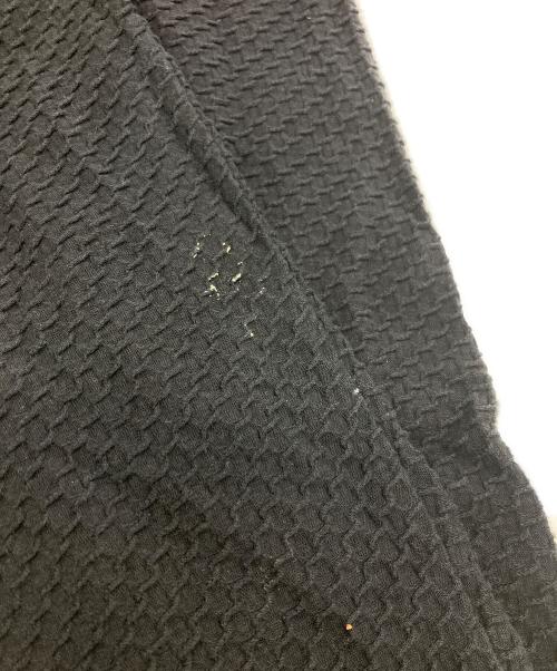 ARMANI COLLEZIONI（アルマーニ コレツィオーニ）ARMANI COLLEZIONI (アルマーニ コレツィオーニ) スキッパーシャツ ブラック サイズ:ＸＬの古着・服飾アイテム