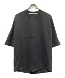 NUMBER (N)INE（ナンバーナイン）の古着「ビッグシルエットロゴバックプリントTシャツ」｜グレー